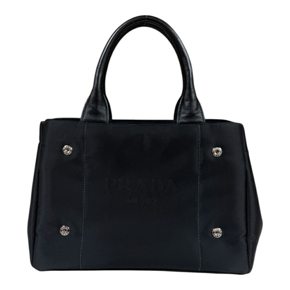 Prada Shoulder Bag Nylon Black - Picture 1 of 6